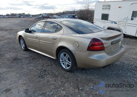 2005 Pontiac Grand Prix Gtp z USA, uszkodzony, nr VIN 2G2WR544851306552